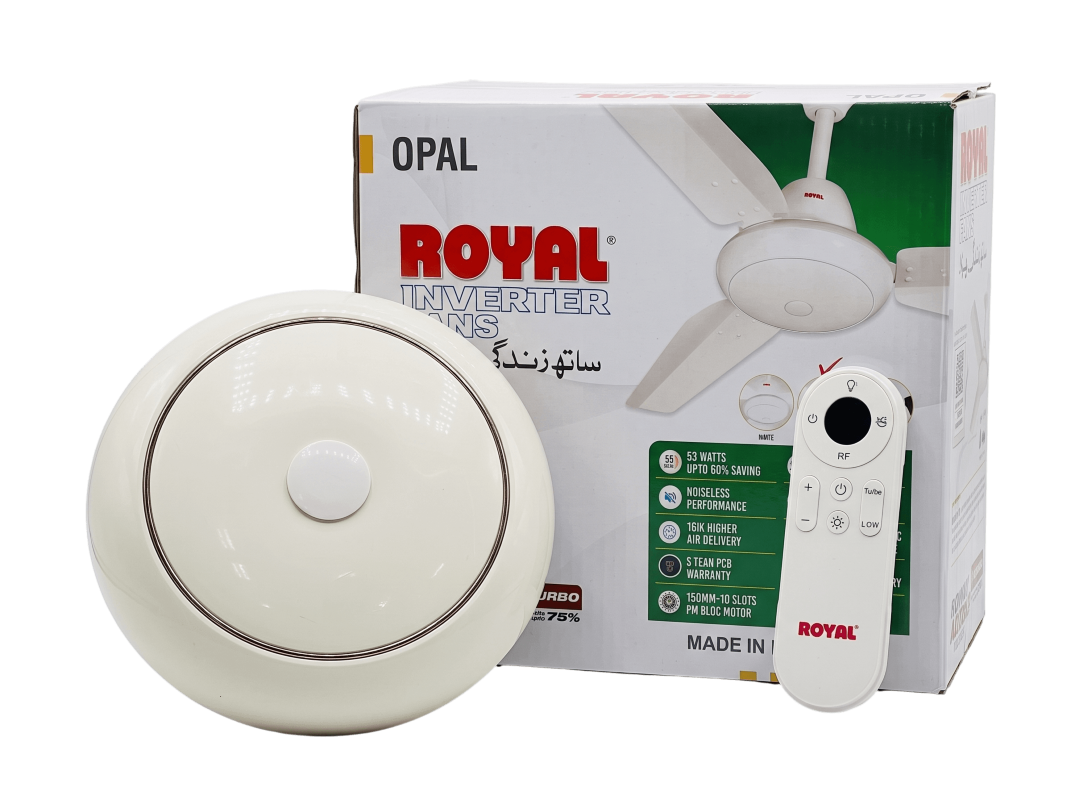 Royal AC DC Inverter Fan 45W - 55W Karachi