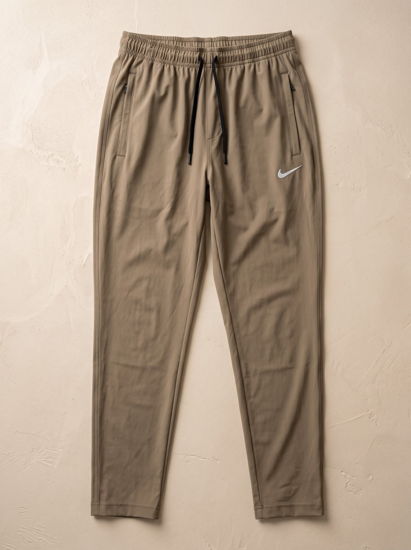 Athletic Track Trousers - Taupe