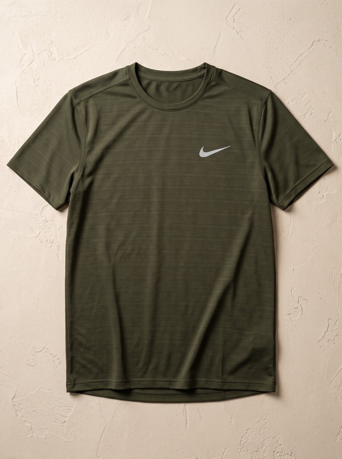 Olive Green Dry-Fit Performance Tee