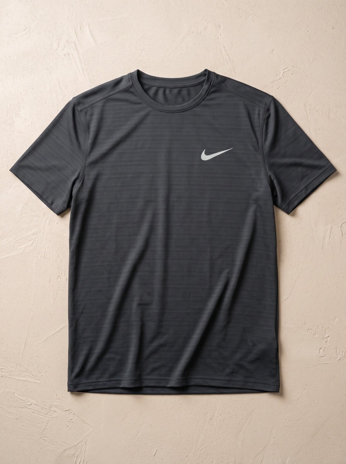 Charcoal Grey Dry-Fit Performance Tee